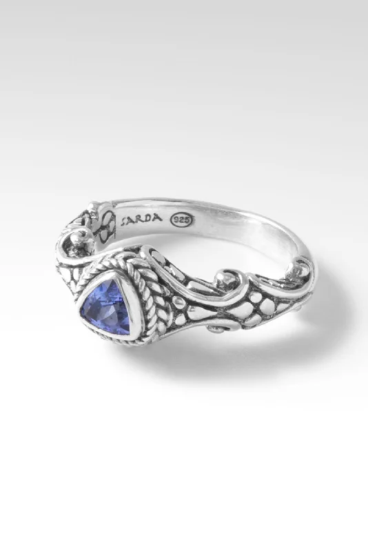 Love One Another Ring II™ in Tanzanite