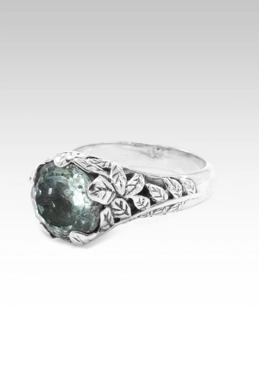 Renewed Spirit Ring™ in Prasiolite