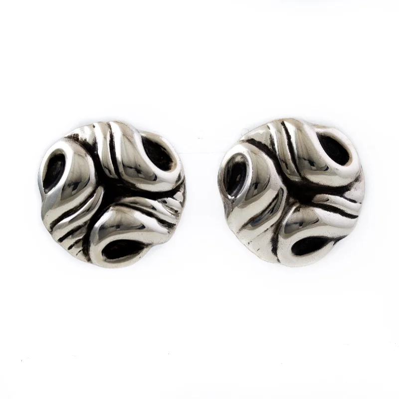 Abstract Modernist Taxco Earrings