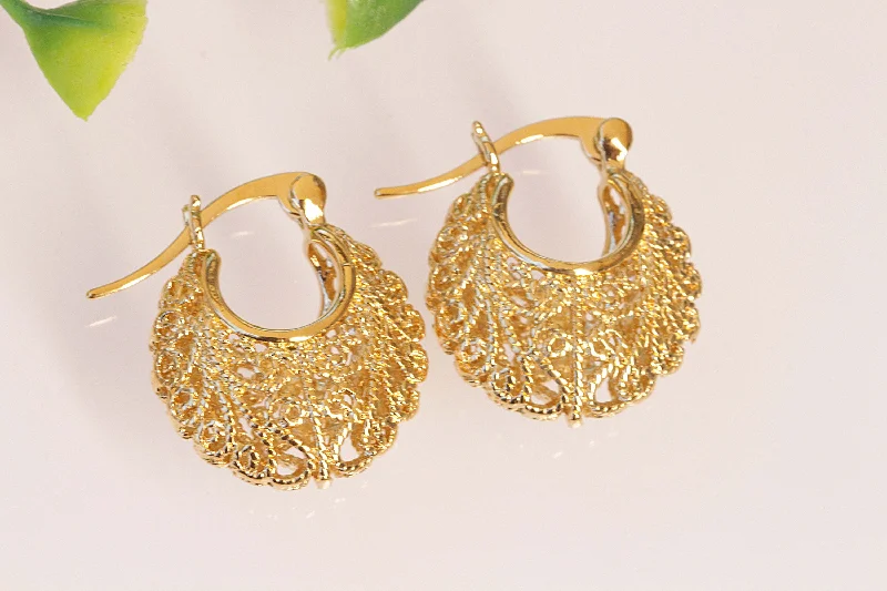 GOLD Hoop Earrings