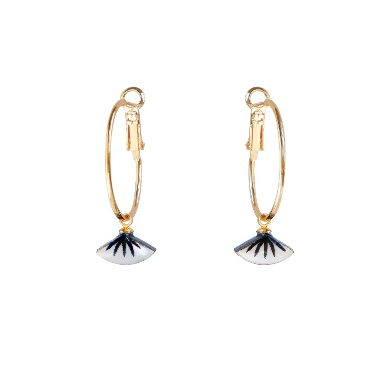 CATALINA . hoop earrings