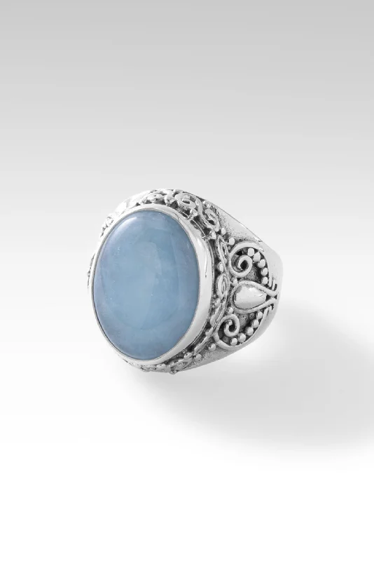 Spirit Within Me Ring™ in Aquamarine