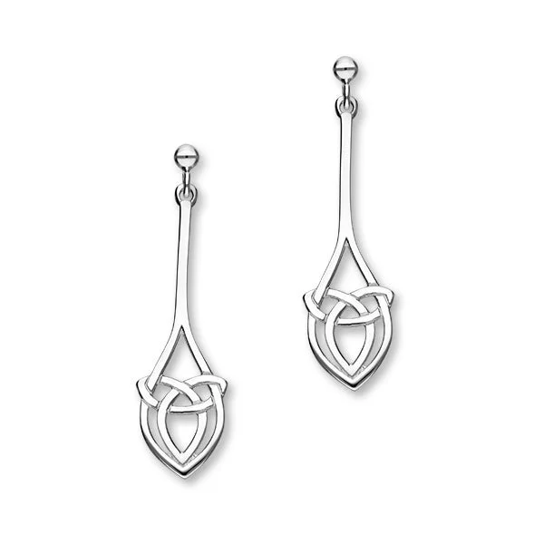 Celtic Silver Earrings E1631