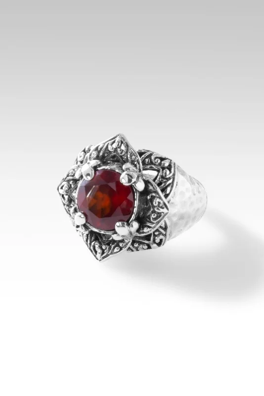 Season of Hope Ring™ in Hessonite Garnet