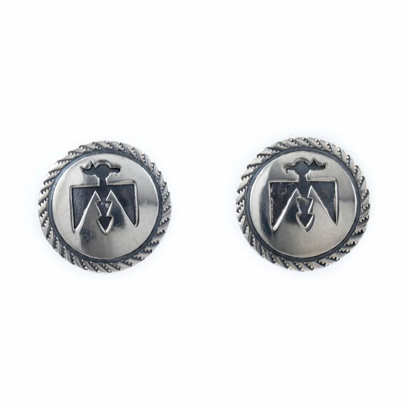 Thunderbird Navajo Overlay Earrings