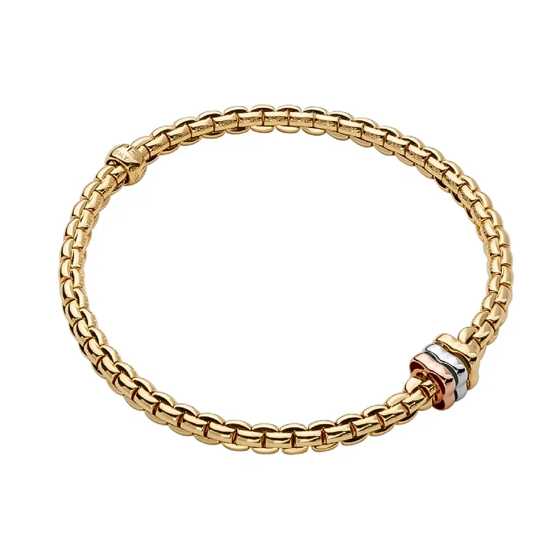 FOPE EKA COLLECTION 18K YELLOW GOLD TINY BRACELET