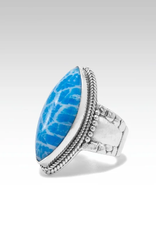 Restore My Soul Ring™ in Powder Blue Indonesian Coral