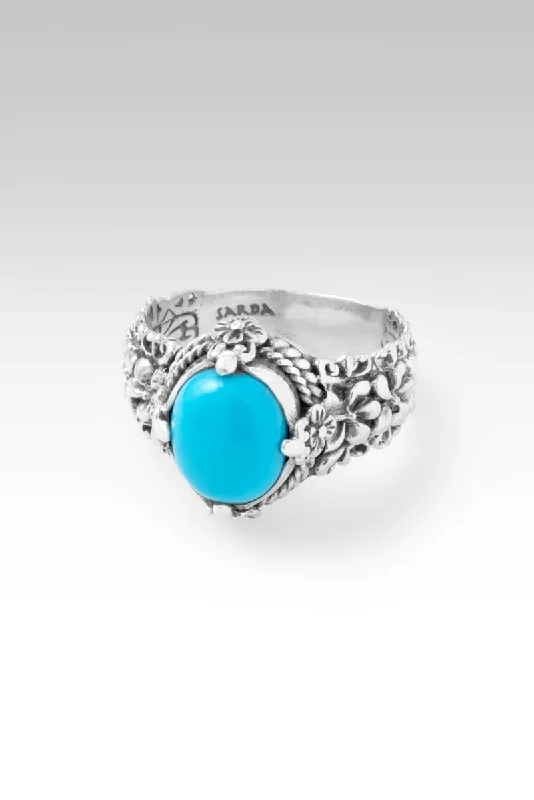 Garden Dreams Ring™ in Sleeping Beauty Turquoise