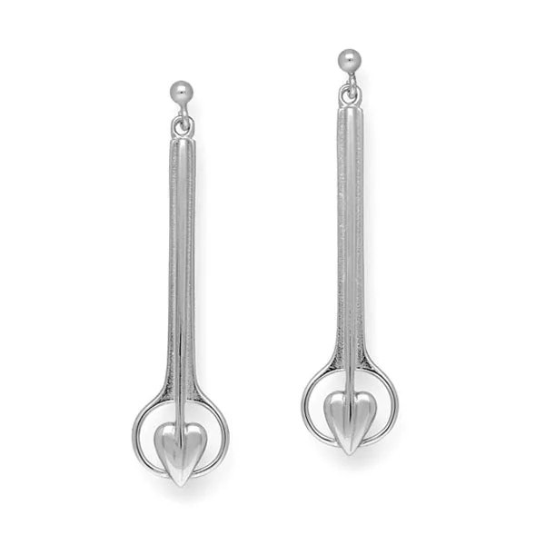 Simply Stylish Silver Earrings E262