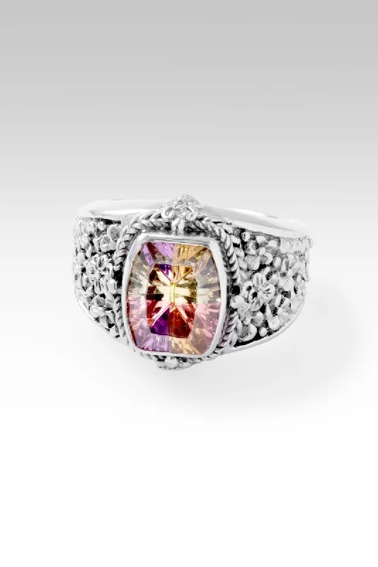 Flowering Grace Ring™ in Lucky Stone Cubic Zirconia