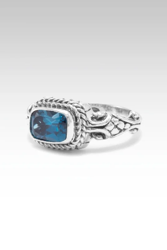 Love One Another Ring II™ in London Blue Topaz