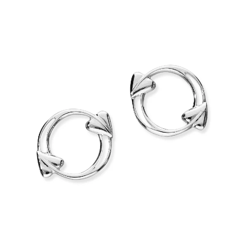 Archibald Knox Silver Earrings E1605