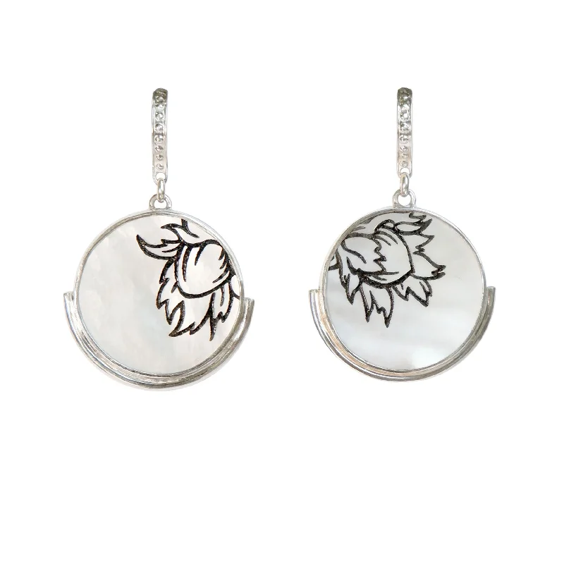 COPERNICUS . SUPER .  Full Moon Earrings