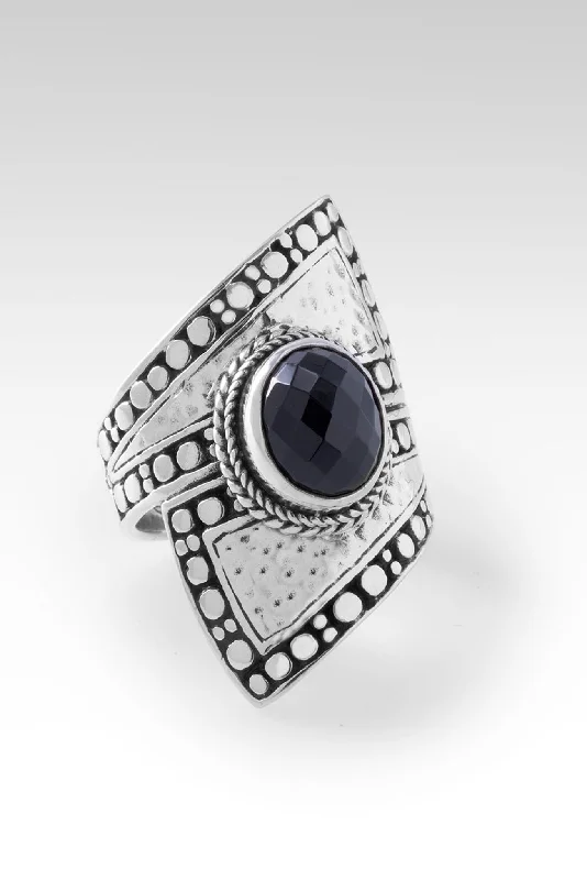 Display of Strength Ring II™ in Black Spinel