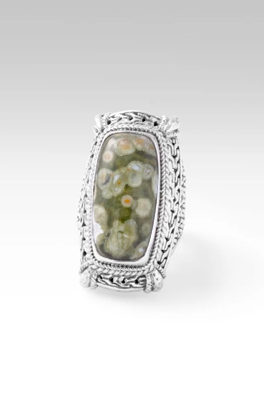 Out of the Wilderness Ring™ in Rainforest Jasper