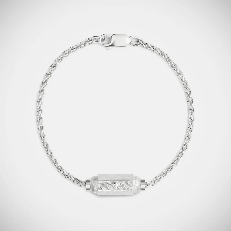 Micro coco Bracelet White Gold