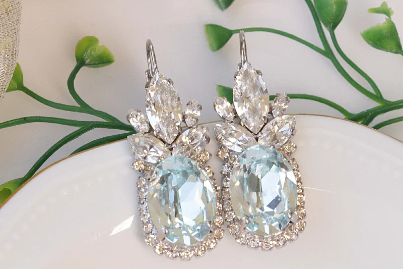 AQUAMARINE EARRINGS