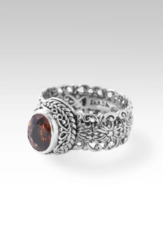 Infinite Hope Ring™ in Cognac Zircon