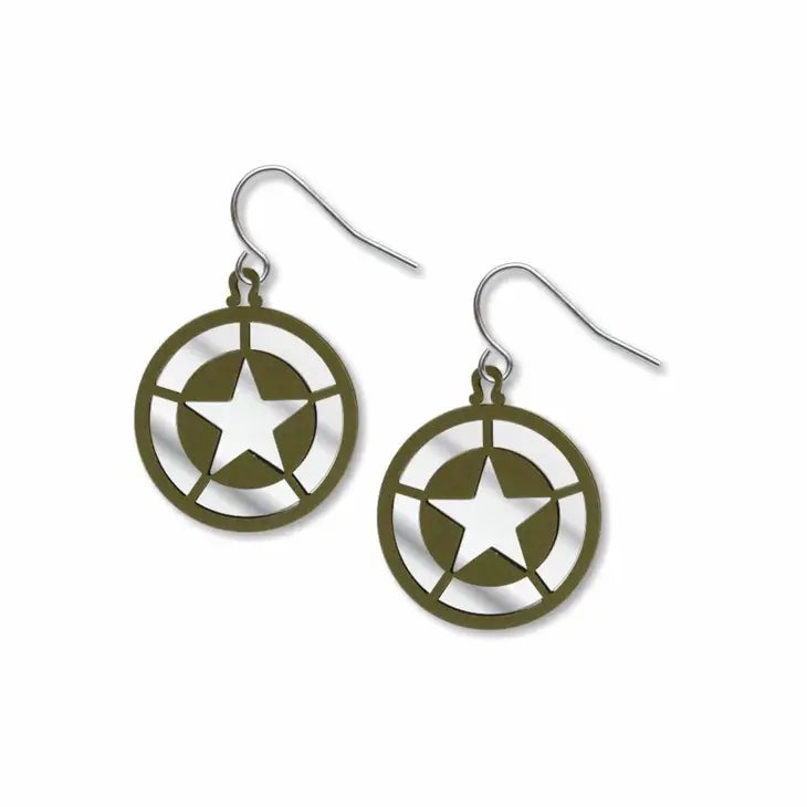 Invasion Star Earrings